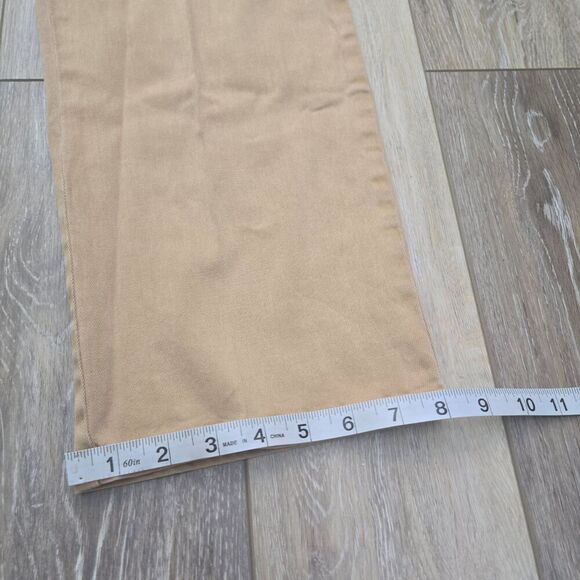 Joie tan cargo pants cotton tencel blend high waist worn in comfort size 6 - Picture 5 of 14